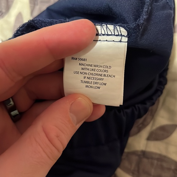 Grey’s Anatomy Maternity Pant Flare Leg (size Small, color Navy) - Picture 8 of 9